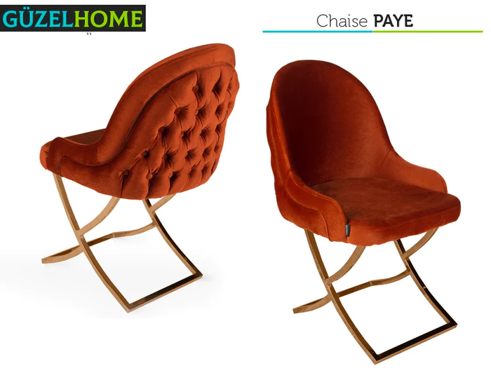 chaises au design audacieux