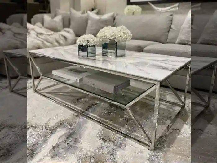table basse en métal