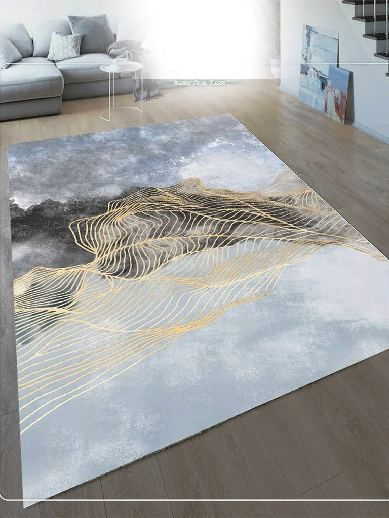 tapis moderne imprimé